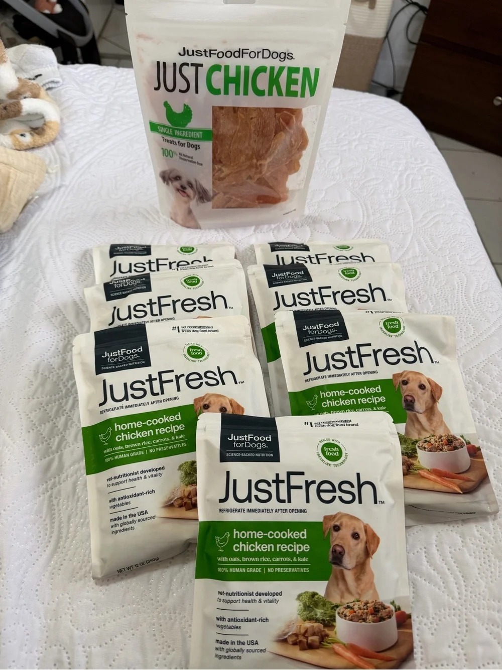 🐶 JustFoodForDogs + JustChicken Dog Food & Treats 🐾